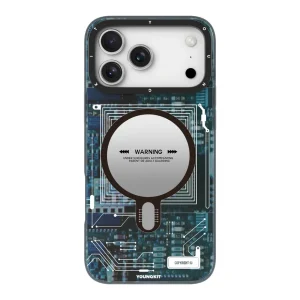 قاب محافظ Youngkit مدلFuturistic Circuit آیفون 14