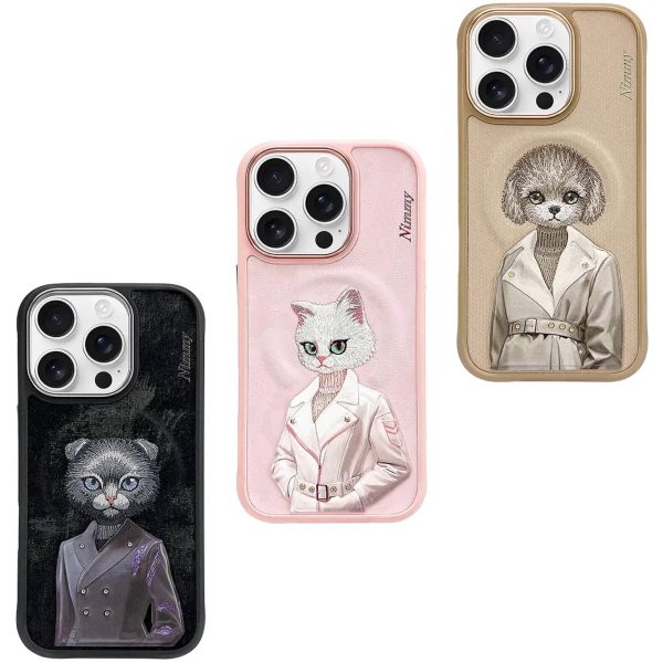 قاب نیمی Nimmy Embroidery Magnetic Case Iphone