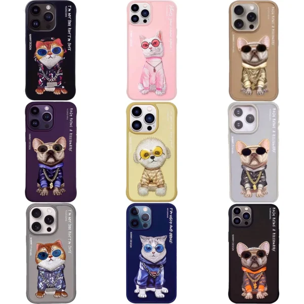قاب نیمی Nimmy Glasses Series Iphone